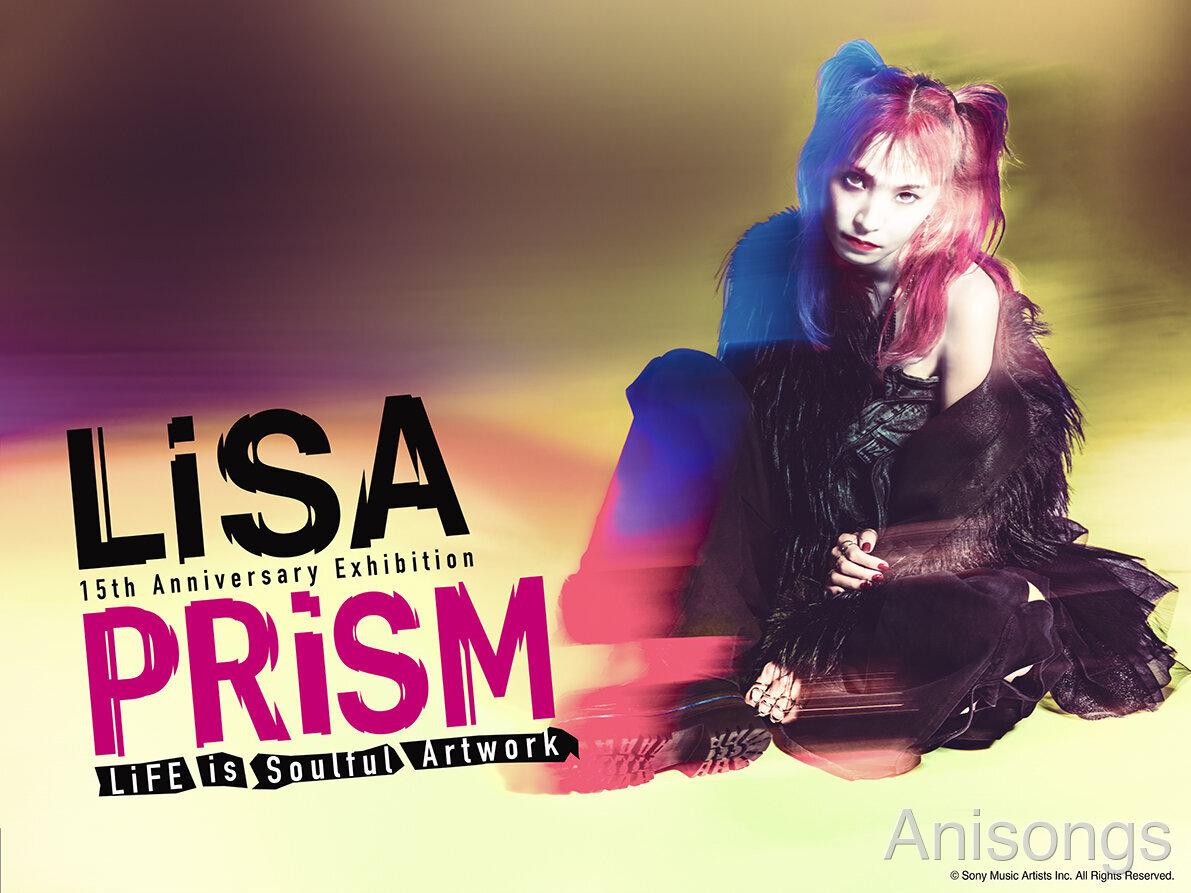 LiSA 15th Anniversary Exhibition "LiSA PRiSM — LiFE is Soulful Artwork" Opens April 17 in Tokyo — Venue Preview, Merchandise Lineup, and Tenant Tie-Ups Unveiled