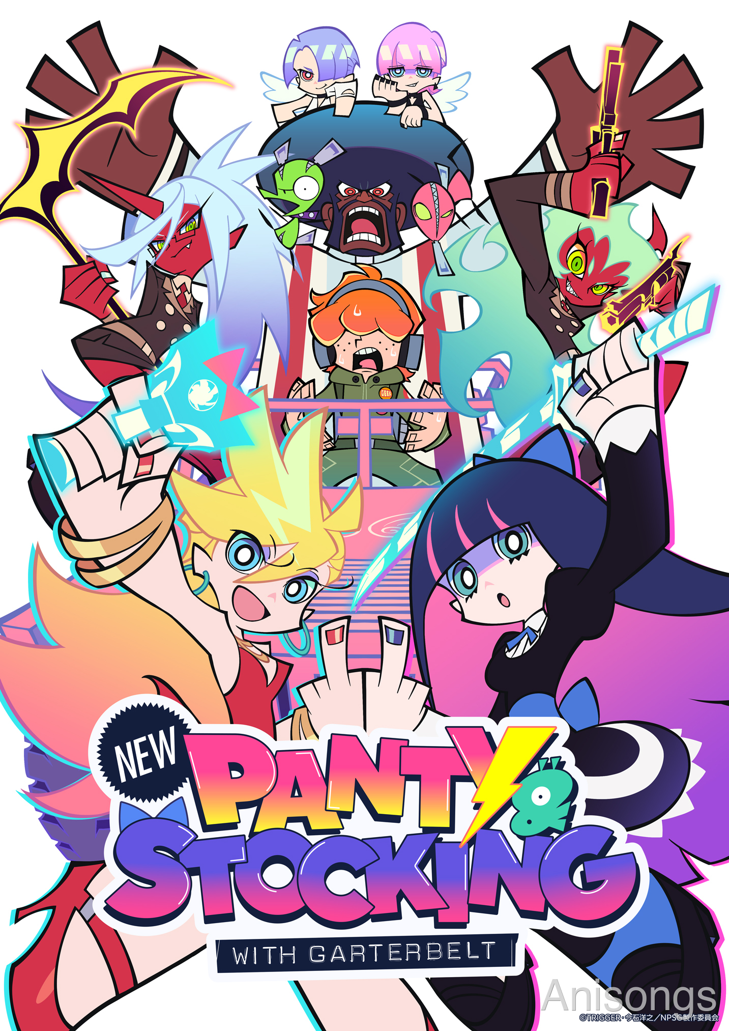 New PANTY & STOCKING with GARTERBELT Director's Cut "Zakkuri Tsunaider Cut" Theatrical Screening at Shinjuku Wald 9 on December 24